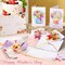 Mother’s Day Card Making Kit – 12 Pack 3D Flower Bouquet Greeting Cards with Envelopes, Stickers & Ribbons, Handmade DIY Cards for Mom, Wife, Daughter & Friends